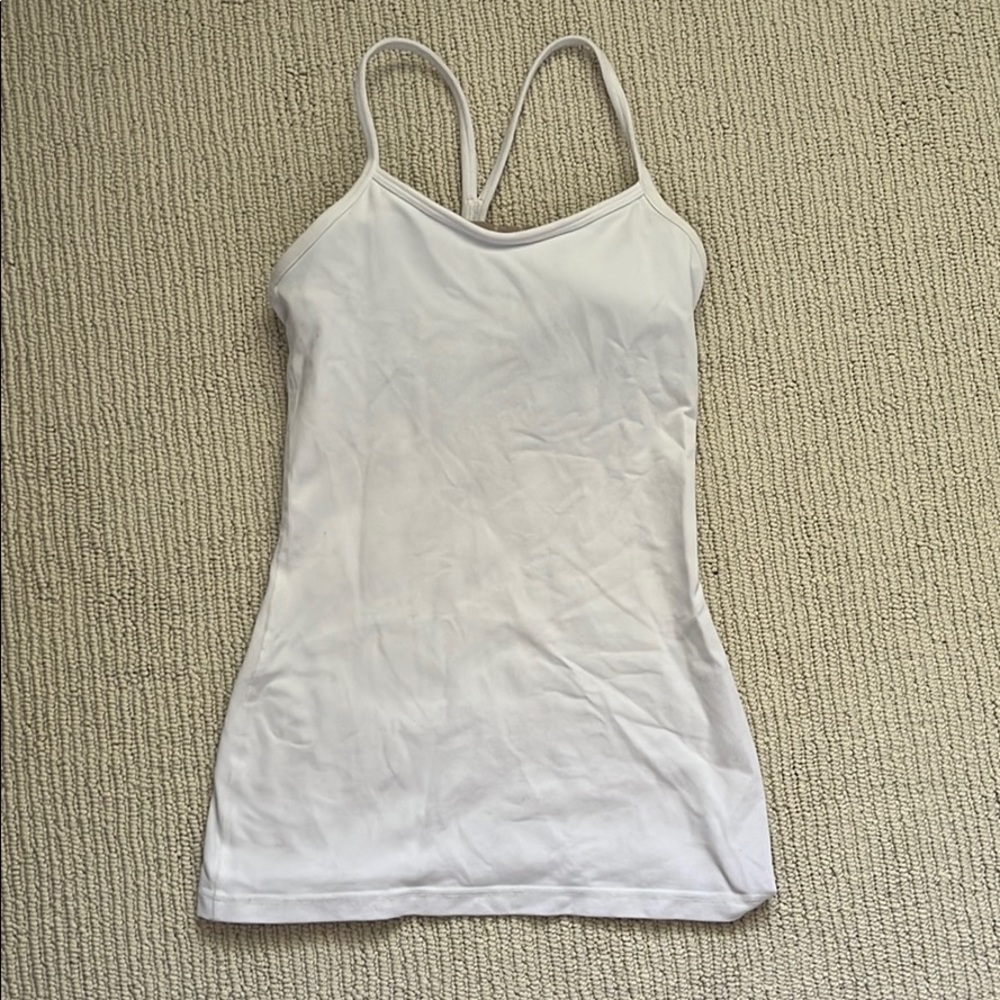 Lululemon power Y tank, size 2